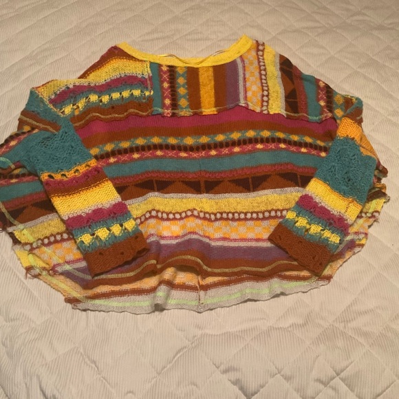 Free people December Skies wool poncho - Picture 5 of 5